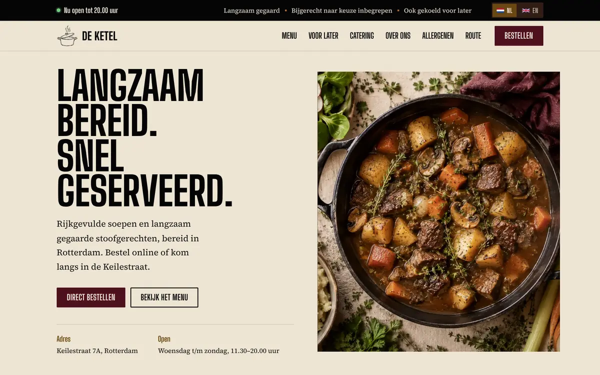 Website De Ketel