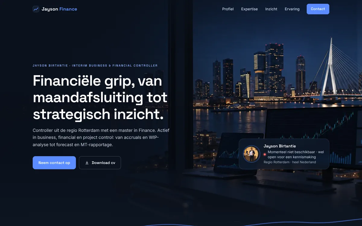 Website Jayson Finance